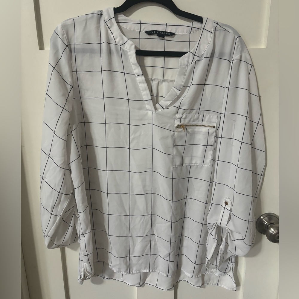 Zac & Rachel see through long sleeve